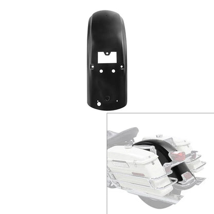 Unpainted Black Rear Fender for Harley Touring Street Road Glide (2009–2023)