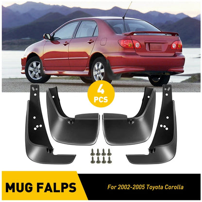 Mud Flaps for Toyota Corolla (2002–2008)