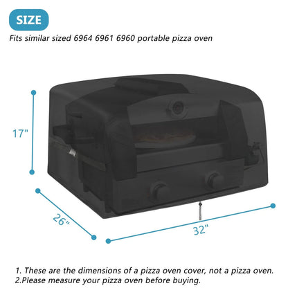 Pizza Oven Cover for Blackstone 6964 6961 6960 (32"x26"x17")