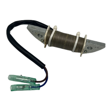 Charge Coil for Yamaha 2 Stroke 9.9HP 15HP Outboard Motor (63V-85520-00, 63V-85520-01)