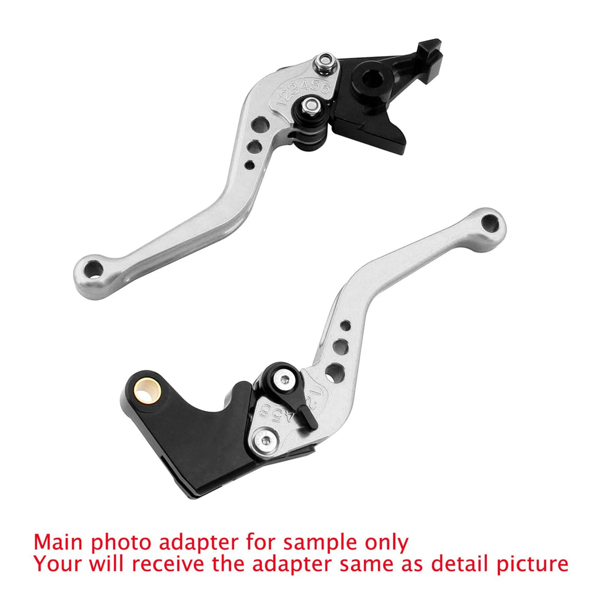 Short Clutch Brake Lever for Yamaha XMAX 300 (2023–2025) M543-S110-Silver