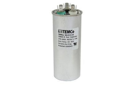 40+5 uF Dual Run Capacitor for CBB65 (370-440V)