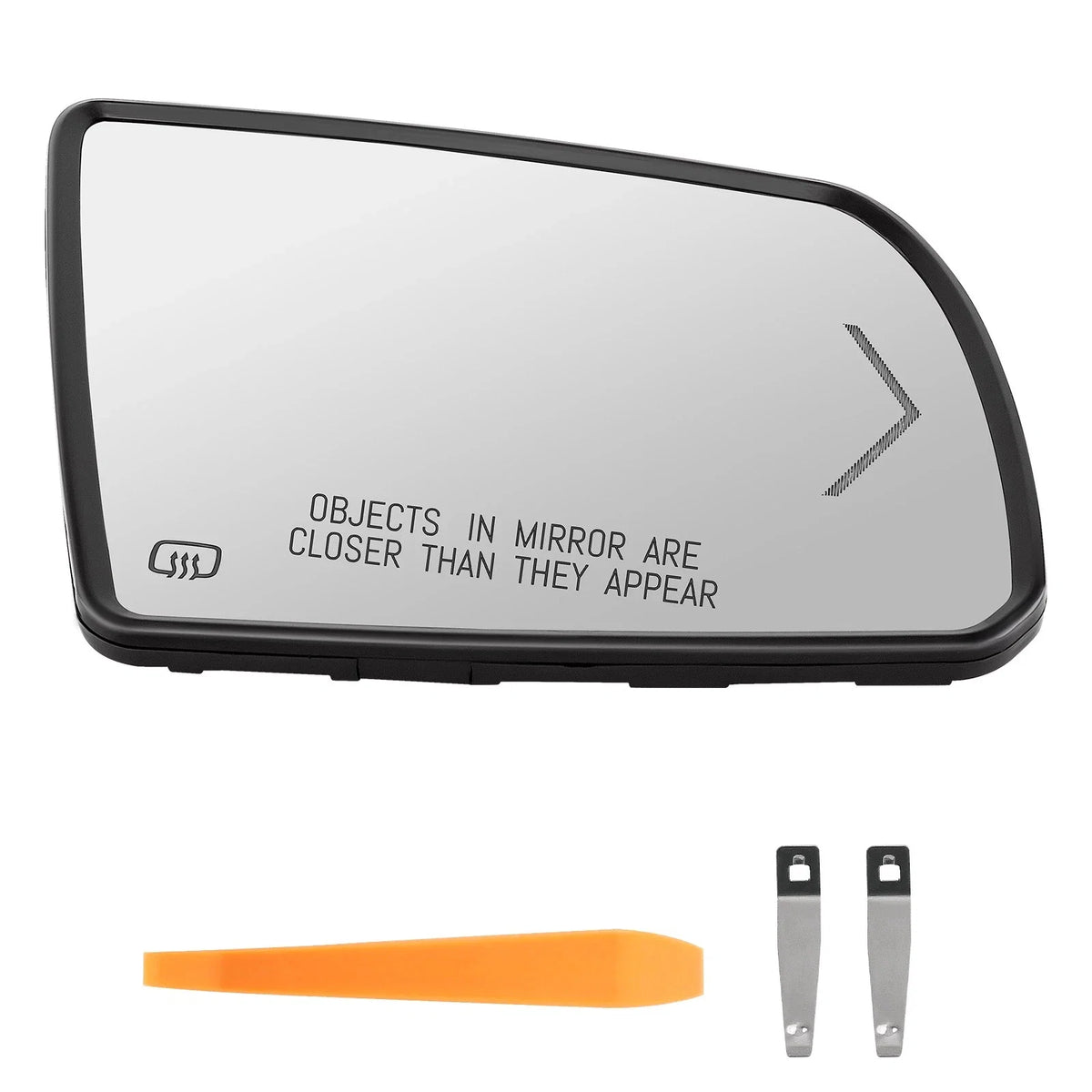 Heated Signal Right Passenger Side Mirror Glass for Toyota Sequoia Tundra (2008–2017)
