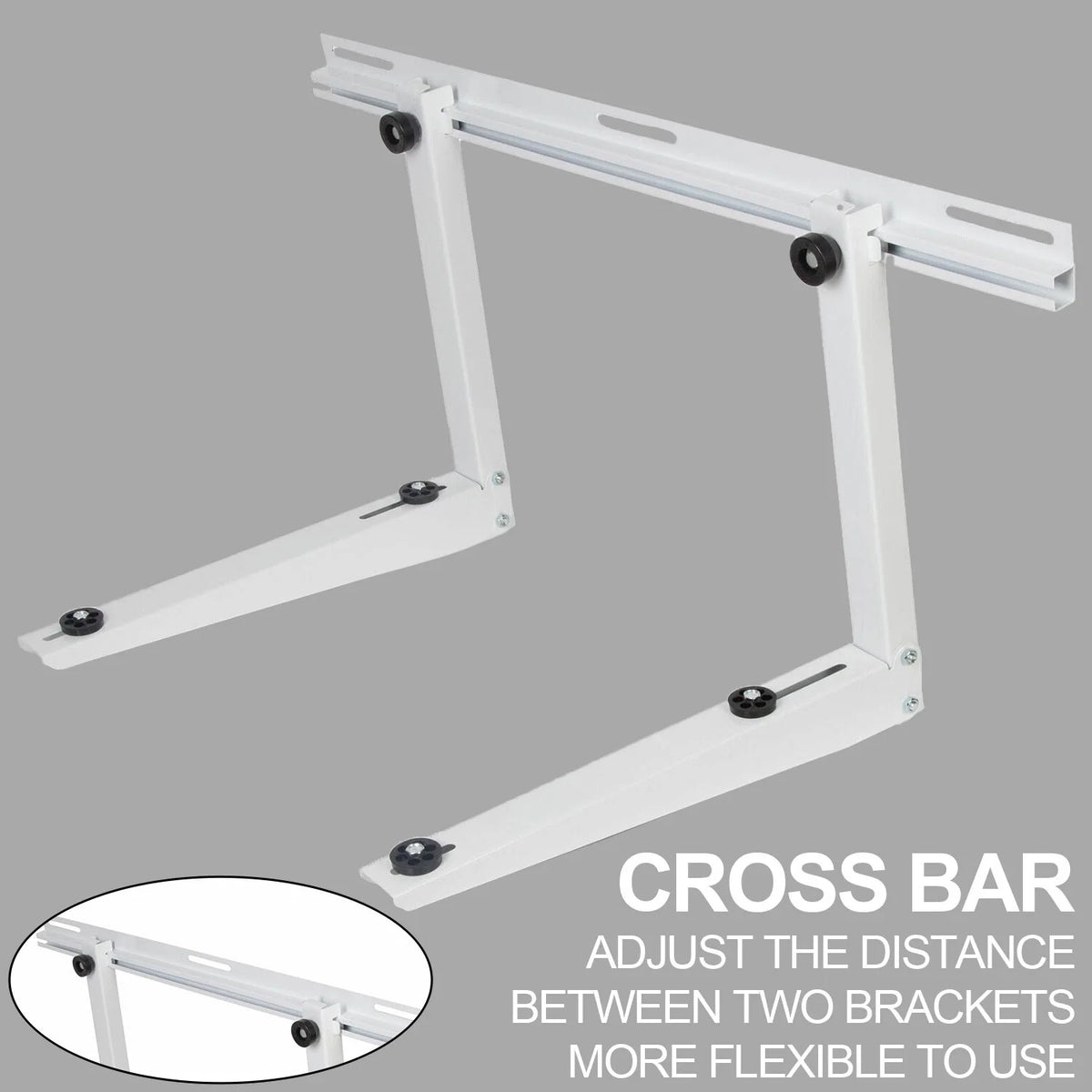 Mini Split Wall Mounting Bracket for Ductless Heat Pump (352lbs)