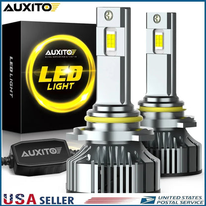 AUXITO HB3 9005 LED Headlight Bulbs Kit for High Low Beam (40000LM)
