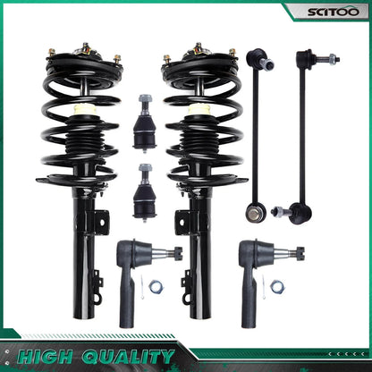 Front Strut Sway Bar Tie Rod Ball Joint for Ford Taurus Mercury Sable (1996–2007)
