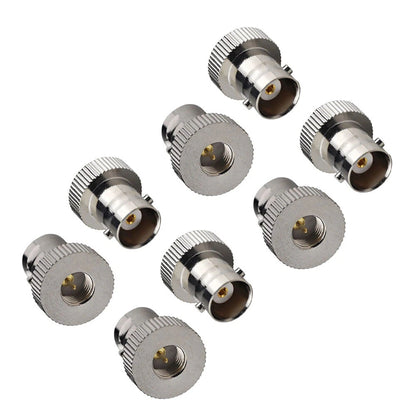 Set of 4 SMA Male to BNC Female RF Coaxial Adapter Connectors