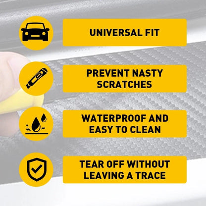 Door Scuff Plate Protector Decal for Toyota