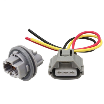 Turn Signal Light Connector Plug Harness & Bulb Socket for Toyota Tundra