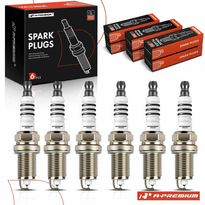 6x Iridium Platinum Spark Plugs for Ram 1500, Dakota (2011–2013)