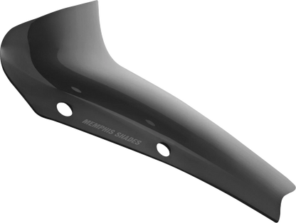 3" Spoiler Windshield for Harley FLHX (MEM88710) - Dark Black Smoke