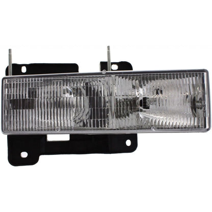 Passenger Side Headlight for Chevy K1500 (1988–1999) CLX-M0-USA-20-1668-00Q-CL360A72, GM2503101
