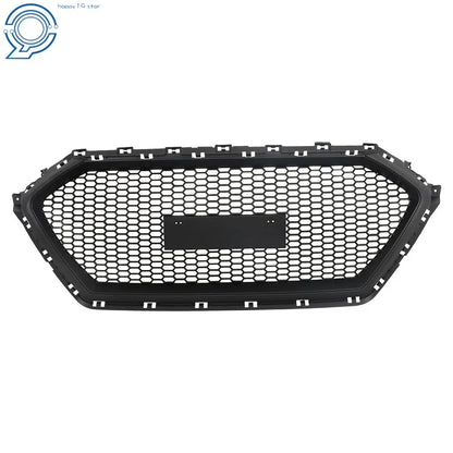 Honeycomb Bumper Grill for Hyundai Elantra Sedan (2017–2018) Matte Black
