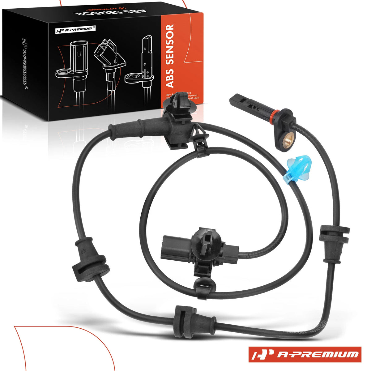 Rear Left ABS Wheel Speed Sensor for Honda Odyssey (2011–2017) 57475-TK8-A01, ALS2261