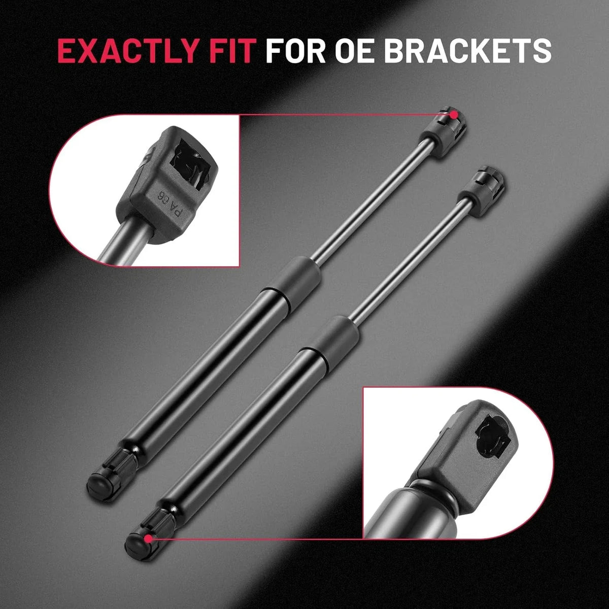 Front Hood Lift Support Struts Shocks for Chrysler 300 and Dodge Charger (2011–2018)