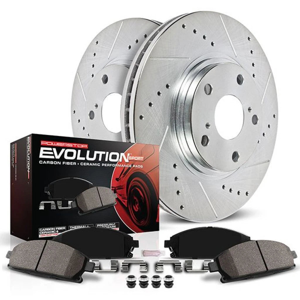 Power Stop Brake Kit Z23 for Ram 1500 (2019–2020) TLX-psbK8184-CL360A70