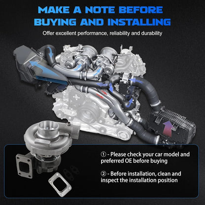 T04E Turbo Charger for T3/T4 (400+HP Boost Stage III)