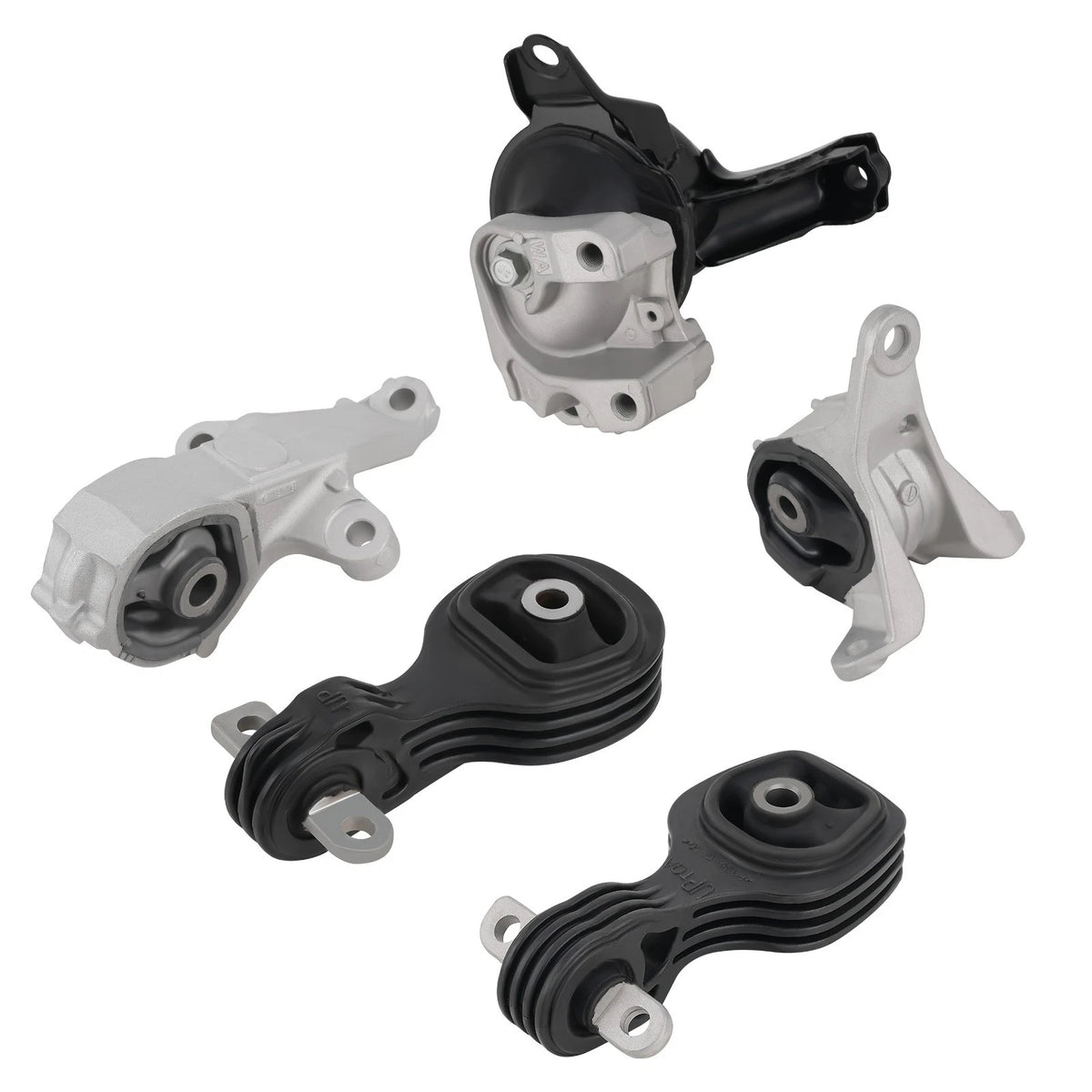 5Pcs Engine Trans Mount for Honda CR-V 2.4L (2015–2017) GQ2YHW, 9966, 9840, 9798, 9796