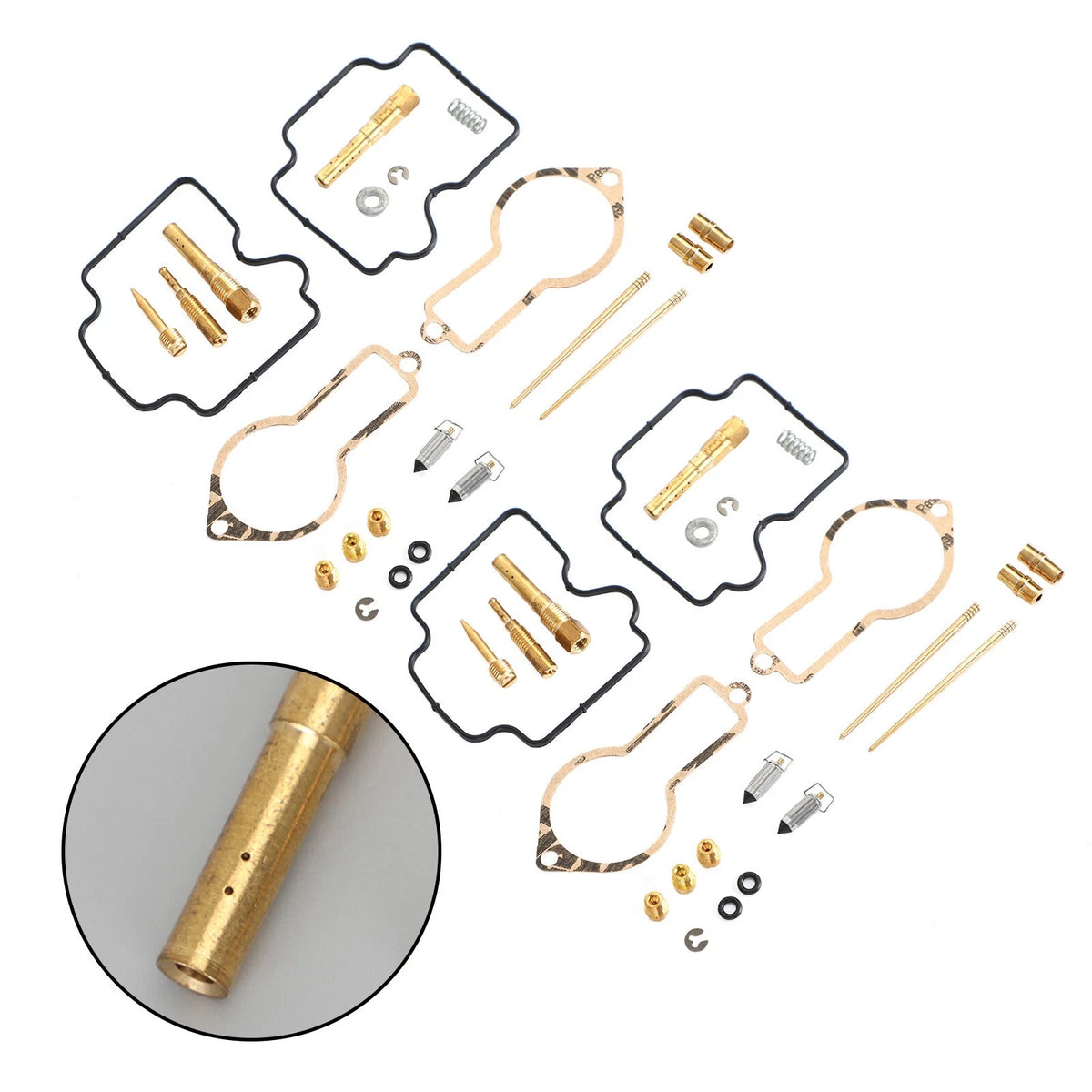 Set of 2 Carburetor Repair Kits for Honda XL600R (1983–1987) M566-A195-2PC