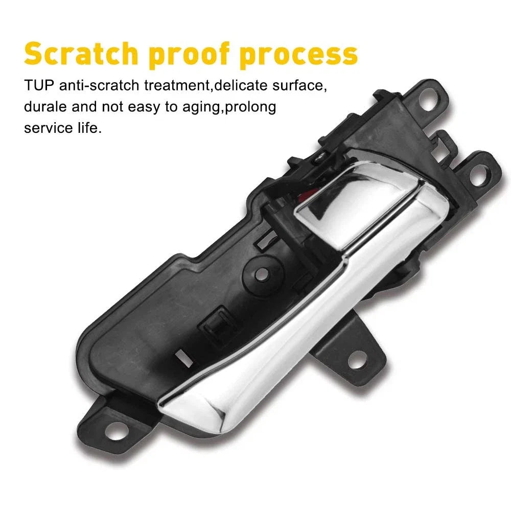 Interior Door Handle for Hyundai Sonata (2011–2015) Right Side Chrome