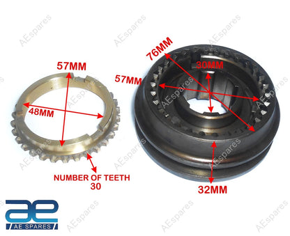 Transmission Synchronizer Assembly for Jeep Willys (1946–1971)