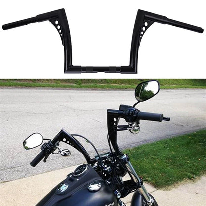 Z-Bar 10" Rise Ape Hanger Handlebar for Harley Sportster Softail Dyna (1 1/4")