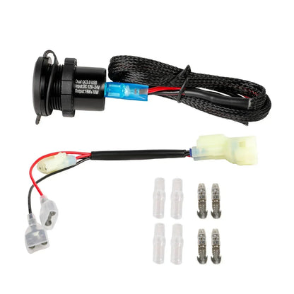 Charger USB 3.0 Dual 12V Socket Plug for Honda NX400/500 CB500X (2013–2024)