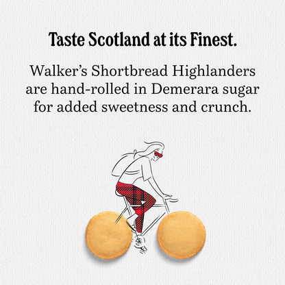 Pack of 18 Shortbread Highlanders Pure Butter Cookies