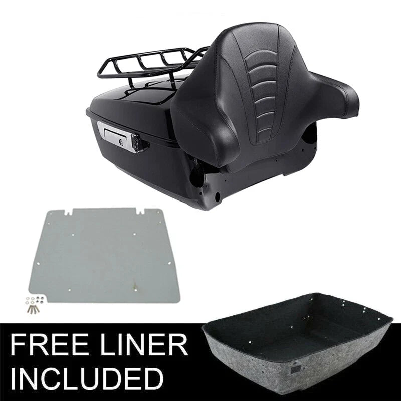 Trunk Rack Backrest Plate for Harley Touring Road Glide FLTRX (2014–2026)
