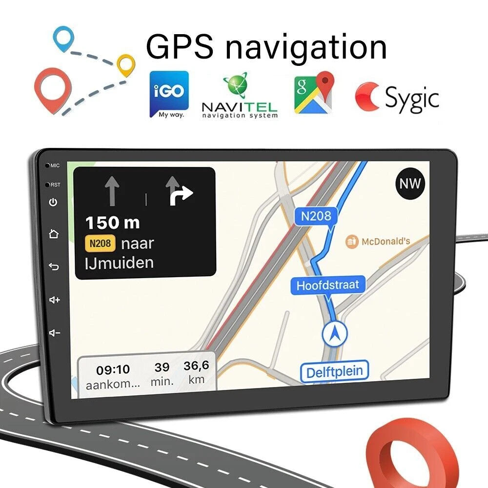 Android 13 Stereo Radio GPS Navigation for Chrysler 200 (2015–2019)