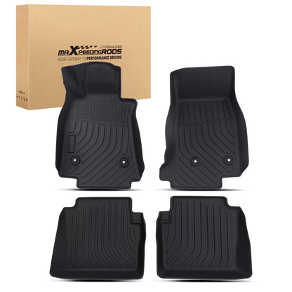 All Weather Carpet Floor Mats for Cadillac CT5 (2020–2025) TPE Black Waterproof