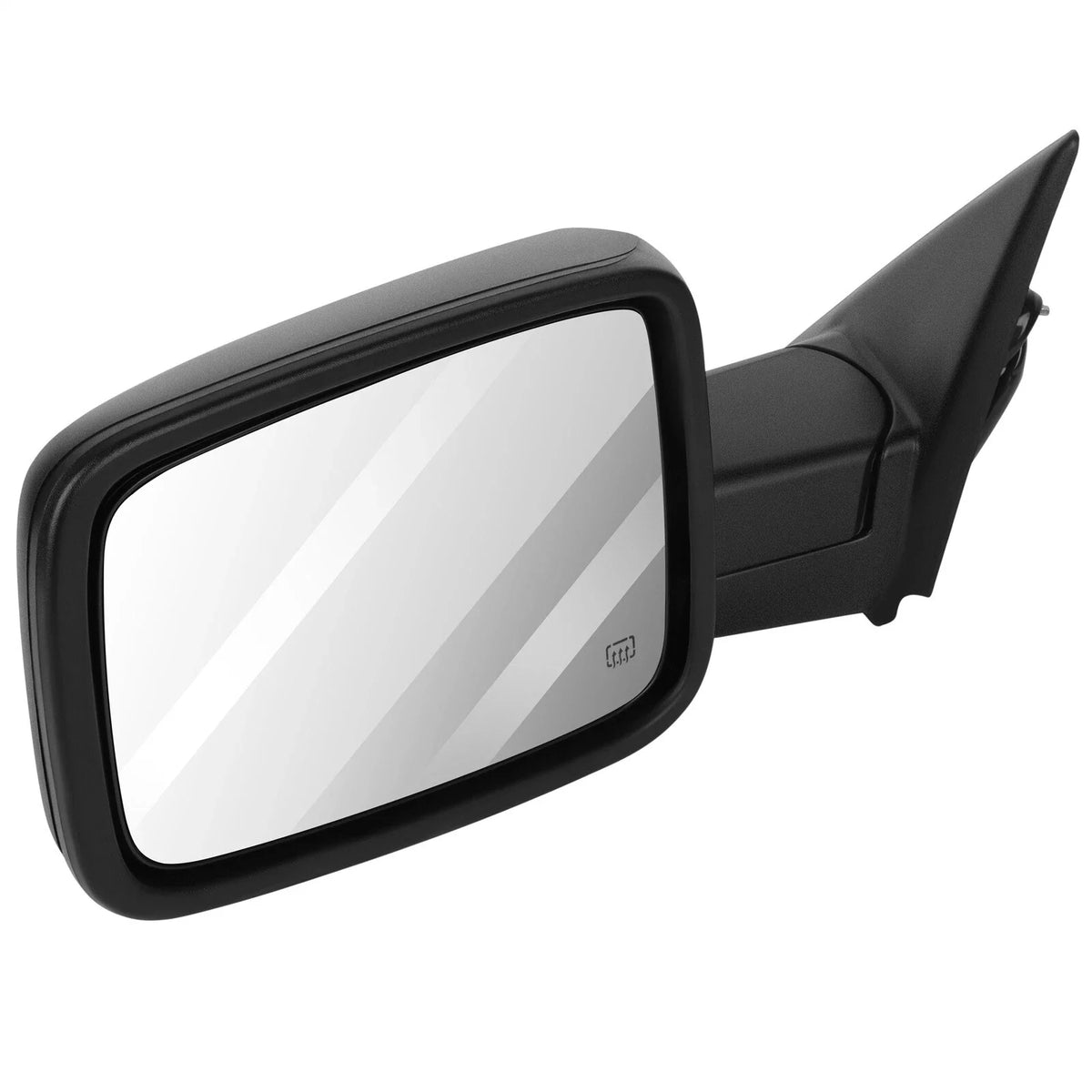 Power Heated Side Mirror for Dodge Ram 1500 2500 3500 (2009–2015) - Black