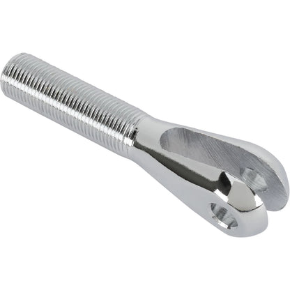 Clevis for Speedway 91002016 (5/8 Inch RH, 3/8 Inch Slot, Chrome)