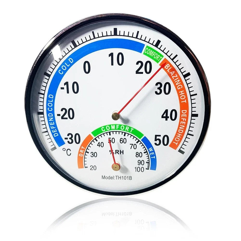 Thermometer Hygrometer Analog Humidity Meter for Kitchen Room