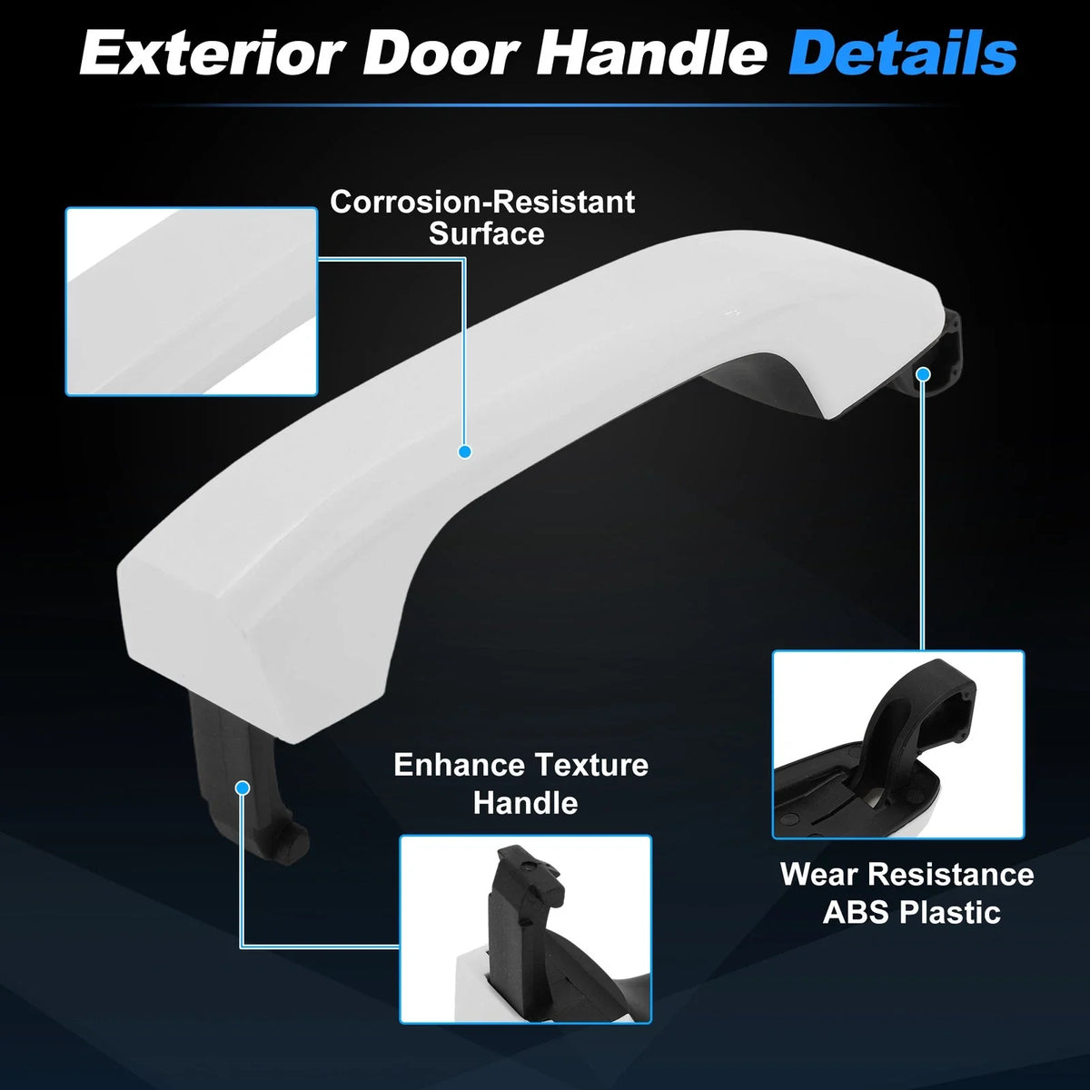 Rear Left Right Door Handle No.13583889 for Chevrolet Silverado 