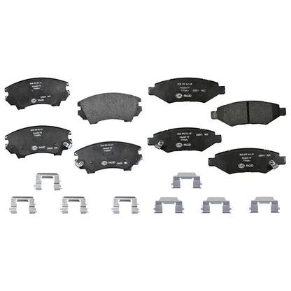 Set of 4 Brake Pad Sets for Chevrolet Camaro (2010–2015) SET-H57355041611-C