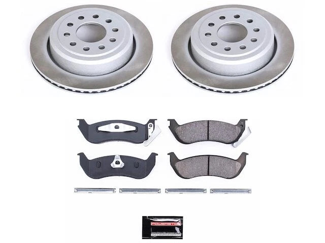Brake Pad and Rotor Kit for Lincoln Town Car (2003–2011) 81361QYVR