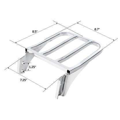 Rear Backrest Luggage Rack for Harley Softail (1984–2005) & Sportster XL 883 (2004–UP)