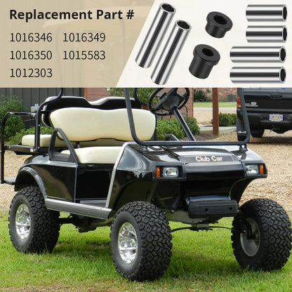 Front Leaf Spring & Upper A Arm Suspension Bushings Kit for Club Car DS (1992–Present)