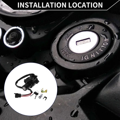 Ignition Key Switch Set for Honda CBR300RA (2017–2018)