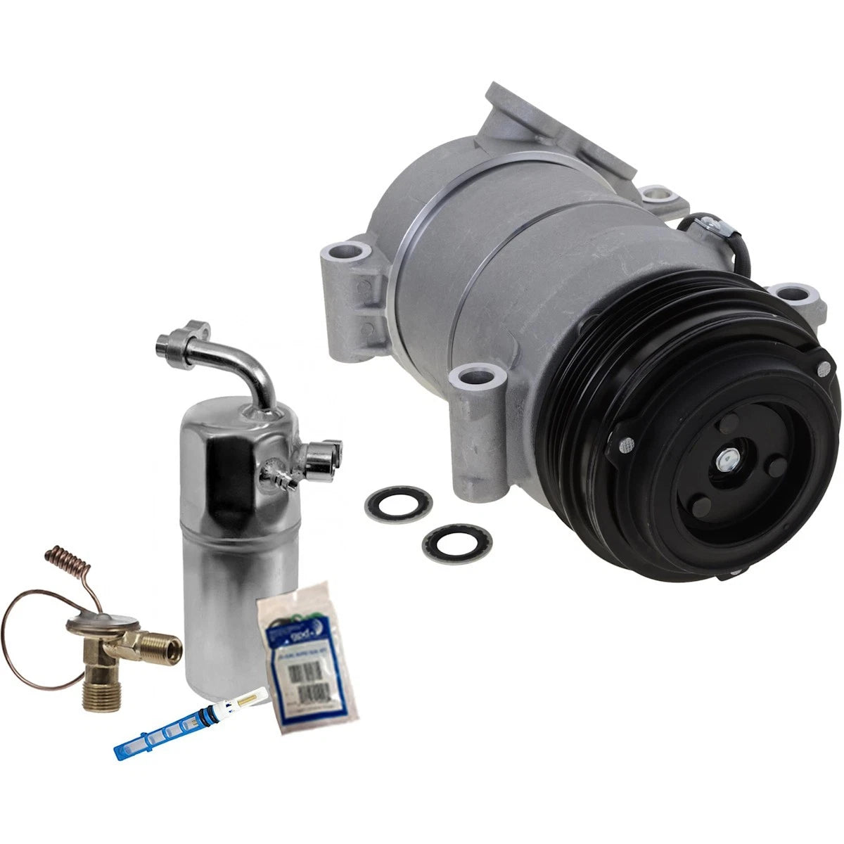 A/C Compressor Kit for Cadillac Escalade EXT GMC Yukon (2000–2002) 16803883, 1132786, 6511396
