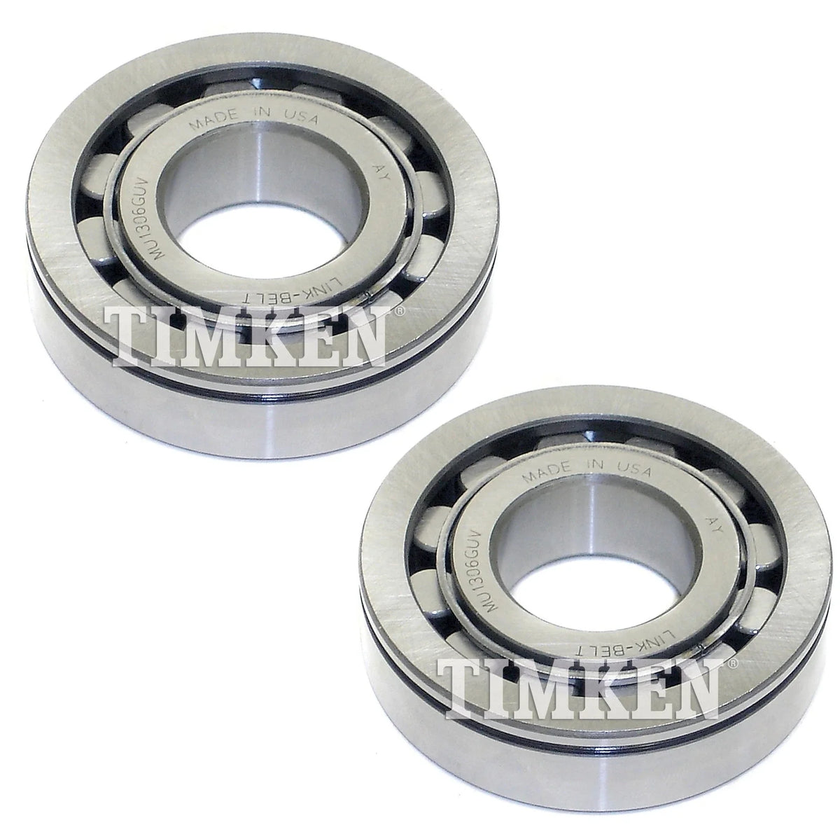 Set of 2 Rear Timken Wheel Bearings for Chevy Dodge Ford GMC Hummer (4WD)