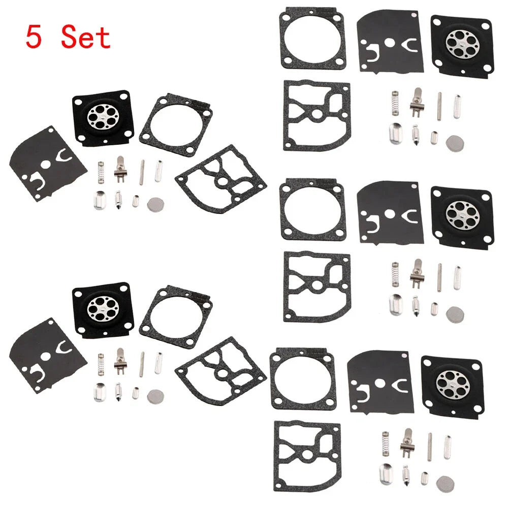 Set of 5 Carburetor Diaphragm Gasket Kit RB-100 for STIHL FS55 FS38 BG45