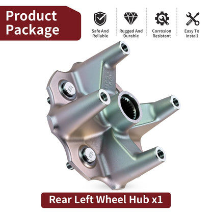 Rear Left Wheel Hub for Yamaha Kodiak 400/450 (2005–2006) 1D9-F5311-01-00