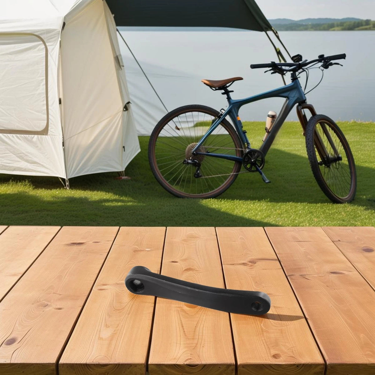 Left Crank Leg 170mm Aluminum Alloy 6061 for Various Bikes
