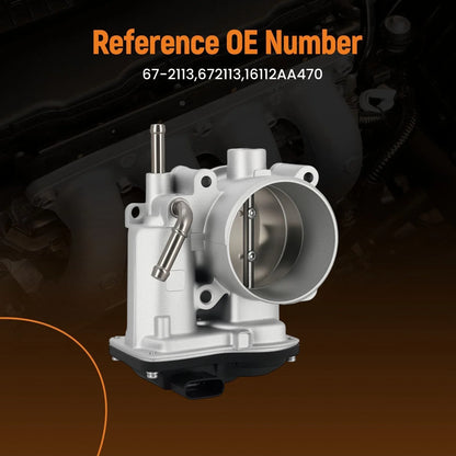 Throttle Body for Subaru Crosstrek 2018-2025, Impreza H4 2.0L 2017-2024 67-2113