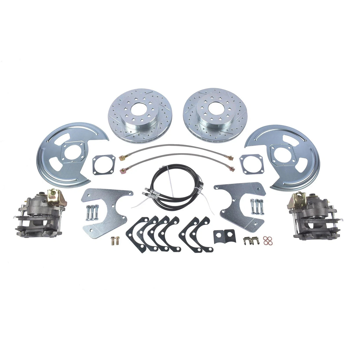 Rear Brake Disc Set for GM A F X-Body Chevy Malibu Olds 442 Buick (1964–1977)