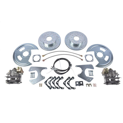 Rear Brake Disc Set for GM A F X-Body Chevy Malibu Olds 442 Buick (1964–1977)