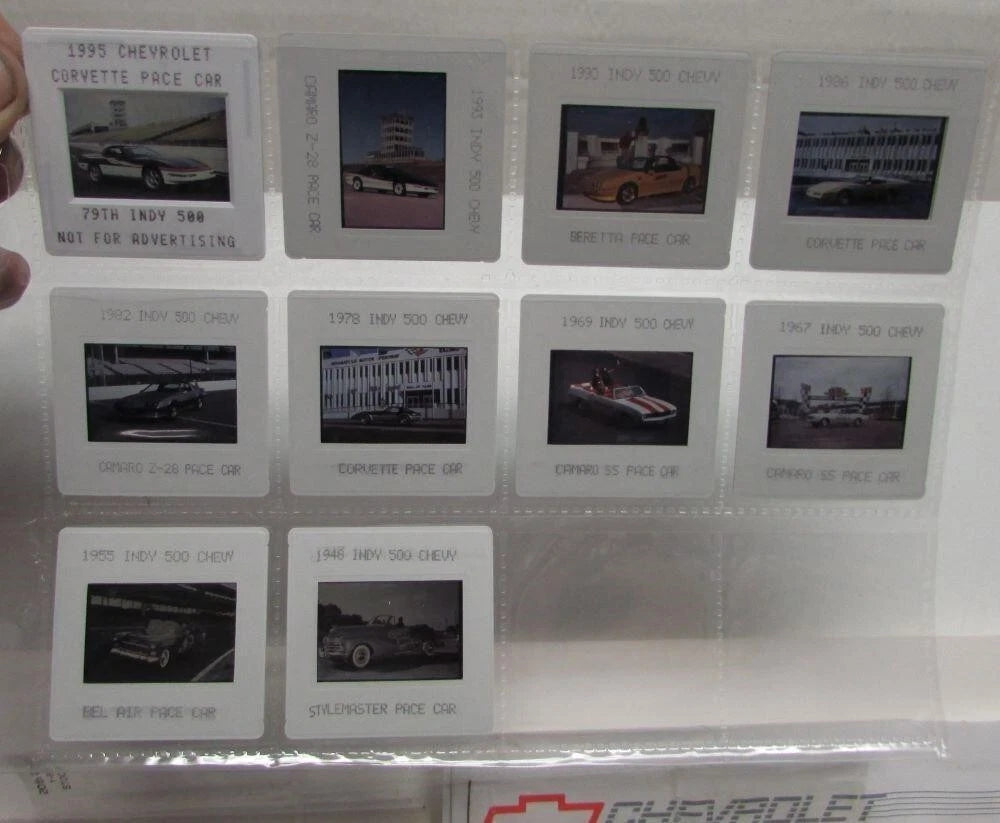 Press Kit for Chevrolet Corvette Indy 500 (1995)