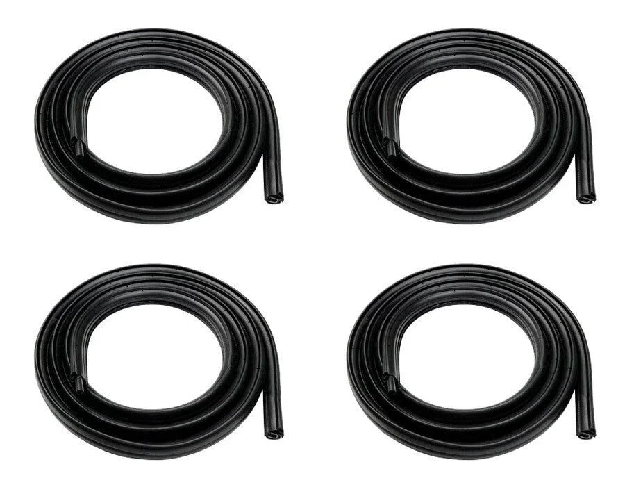 Door Weatherstrip Seals Set for 2007–2013 Chevy Silverado Crew Cab (4-Door)